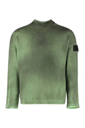 Cotton-nylon blend sweater-0